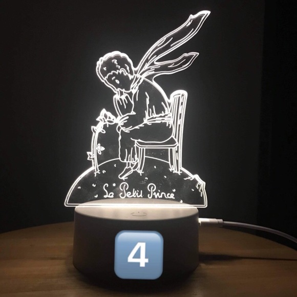 3D illusion LED night light - Picture 1 of 1